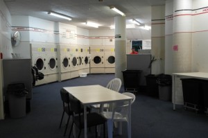 Inside of Laundry Express                